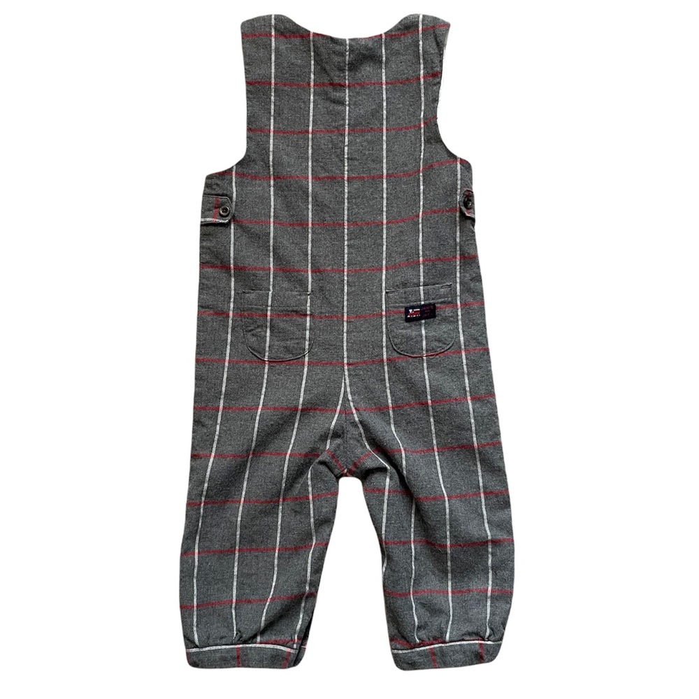 JANIE & JACK | Train Overalls + Matching Socks - Picture 4 of 6